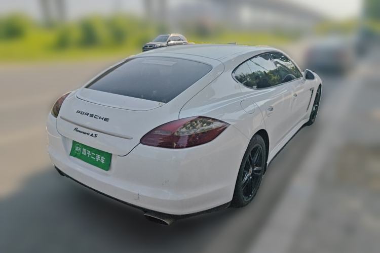 Used Porsche Panamera 2013 Panamera 4 Platinum Edition 3.6L Rear Right 45 Deg