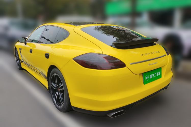 Used Porsche Panamera 2013 Panamera Platinum Edition 3.6L Rear Left 45 Deg
