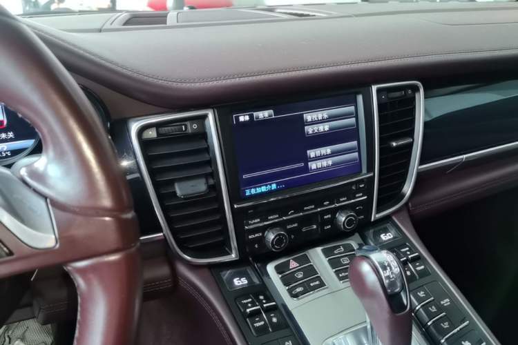 Used Porsche Panamera 2014 Panamera 3.0T Audio And AC Panel