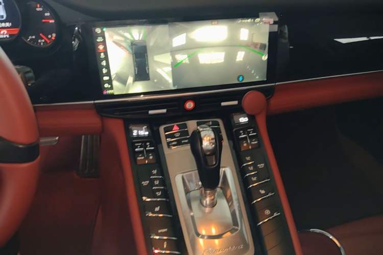 Used Porsche Panamera 2014 Panamera 4 3.0T Audio And AC Panel