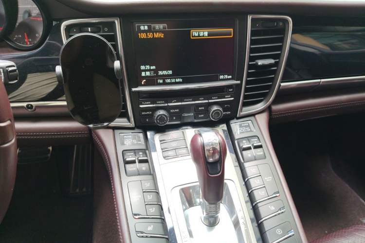Used Porsche Panamera 2014 Panamera 4 3.0T Audio And AC Panel