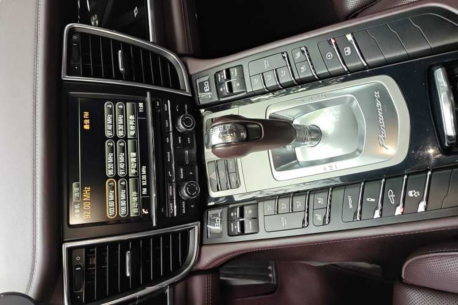 Used Porsche Panamera 2014 Panamera Executive 3.0T Audio And AC Panel