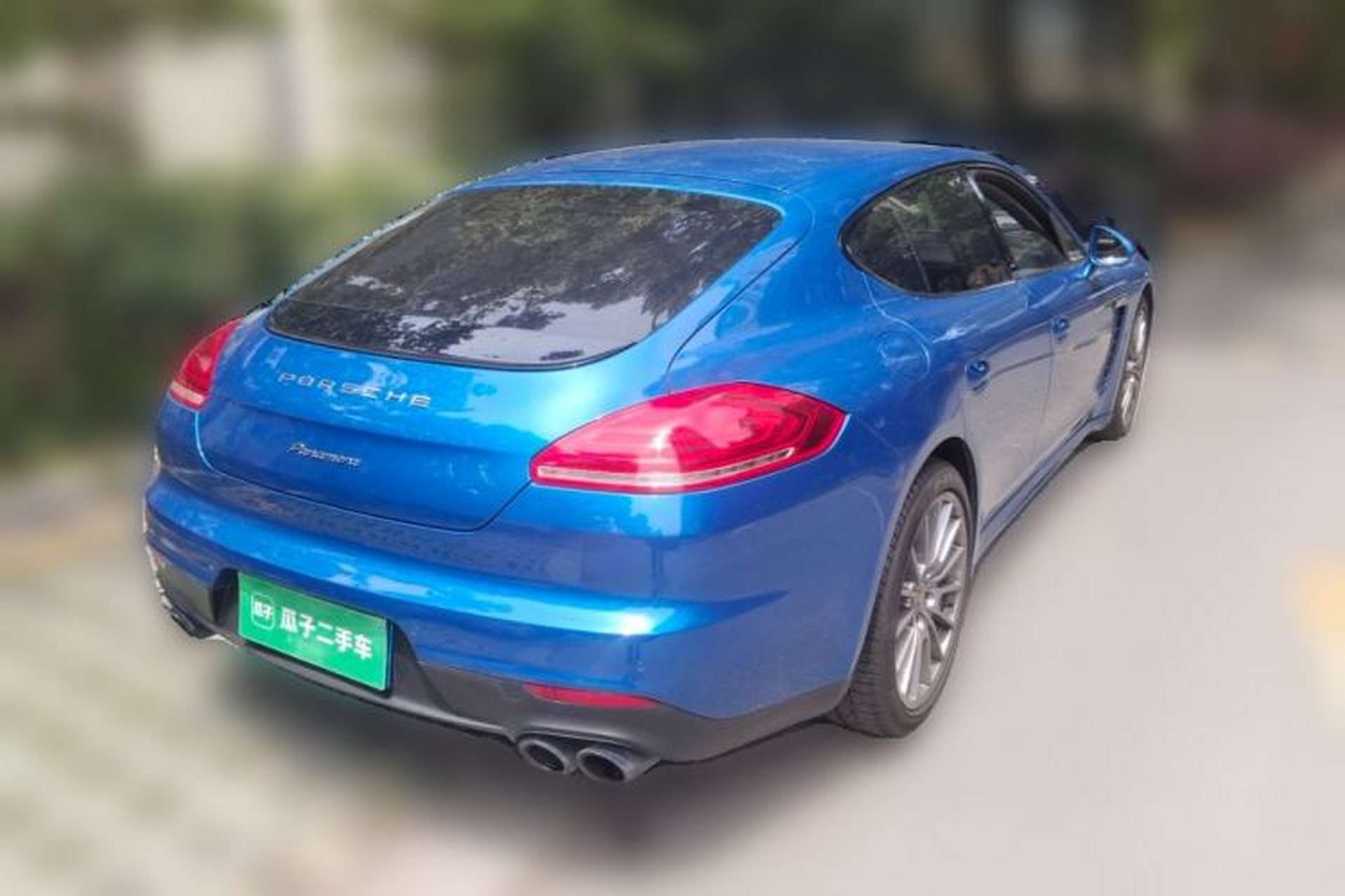 Used Porsche Panamera 2014 Panamera 3.0T Rear Right 45 Deg