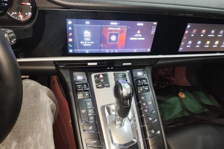 Used Porsche Panamera 2014 Panamera 4 3.0T Audio And AC Panel
