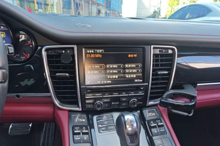 Used Porsche Panamera 2014 Panamera 4 Executive 3.0T Audio And AC Panel