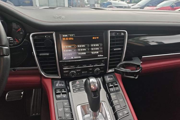 Used Porsche Panamera 2014 Panamera 4 Executive 3.0T Audio And AC Panel