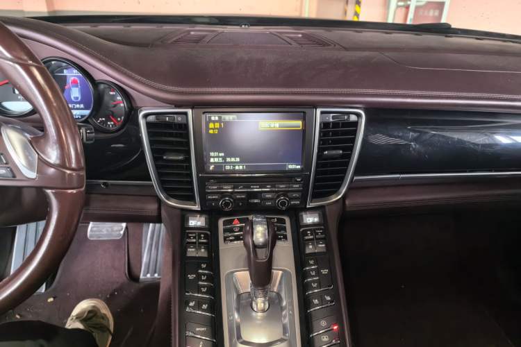 Used Porsche Panamera 2014 Panamera 3.0T Audio And AC Panel