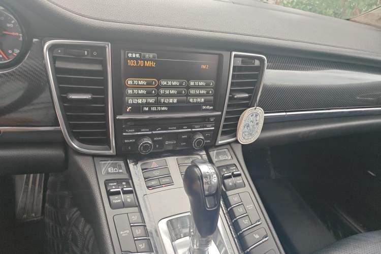 Used Porsche Panamera 2014 Panamera 3.0T Audio And AC Panel