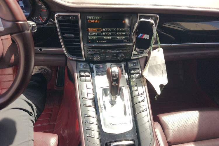 Used Porsche Panamera 2014 Panamera 3.0T Audio And AC Panel