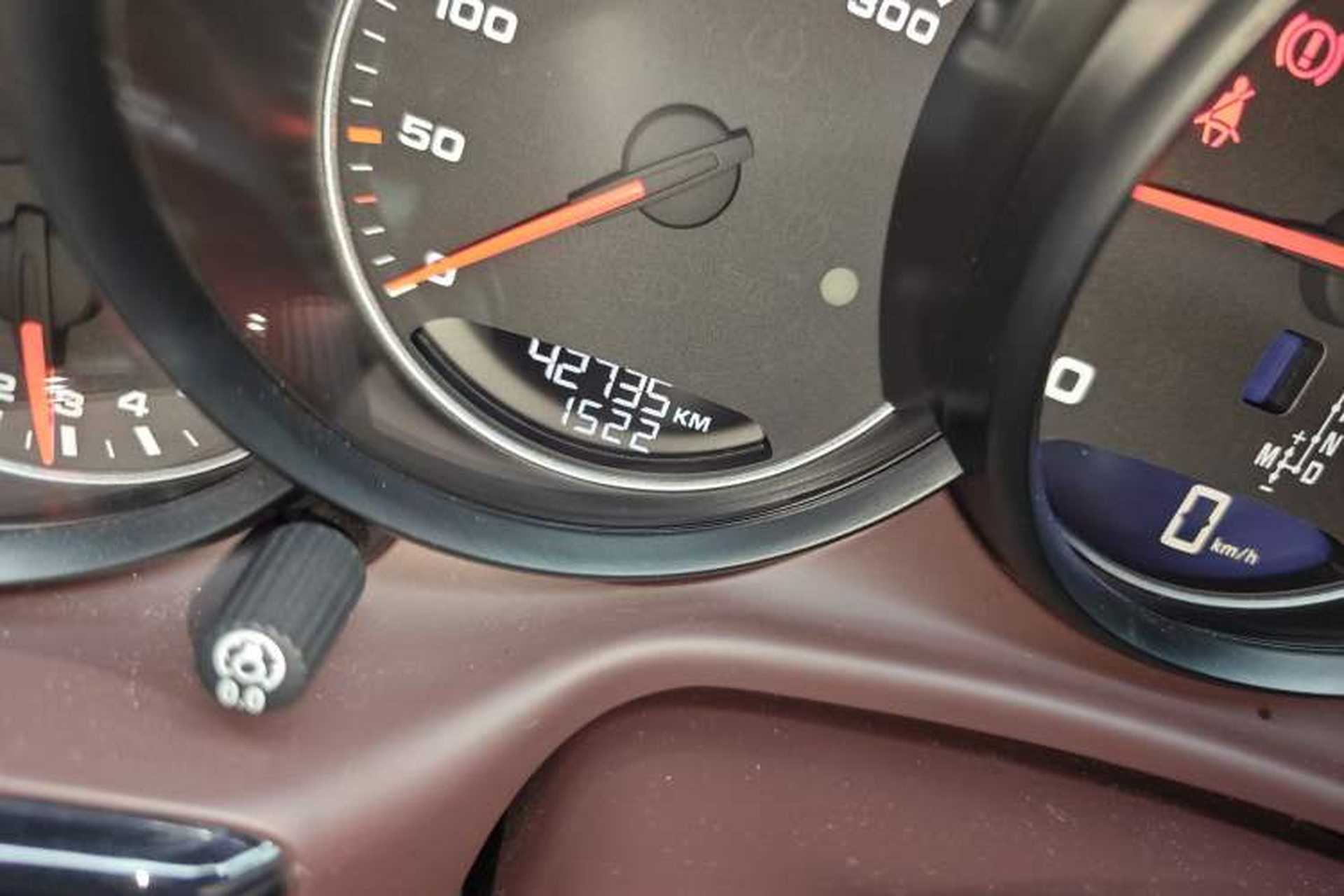Used Porsche Panamera 2014 Panamera 4 3.0T Odometer Close Up