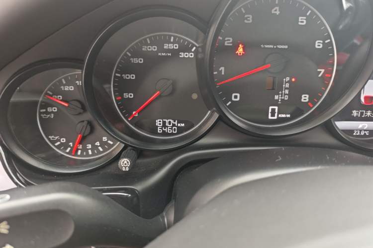 Used Porsche Panamera 2014 Panamera 4 Executive 3.0T Odometer Close Up