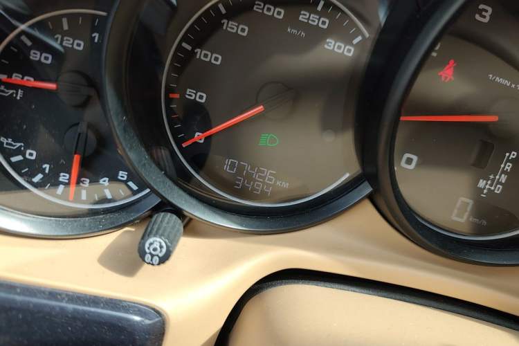 Used Porsche Panamera 2014 Panamera 4 3.0T Odometer Close Up