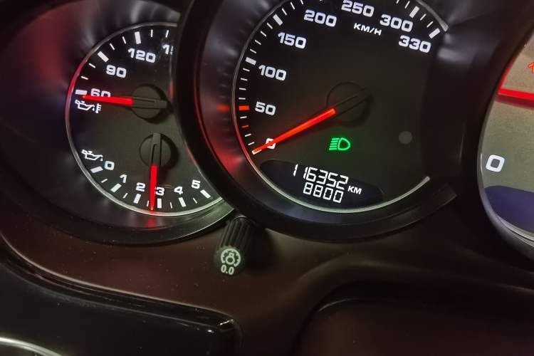 Used Porsche Panamera 2014 Panamera S Executive 3.0T Odometer Close Up