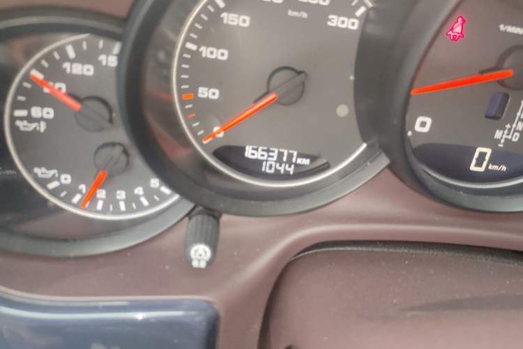 Used Porsche Panamera 2014 Panamera 4 3.0T Odometer Close Up
