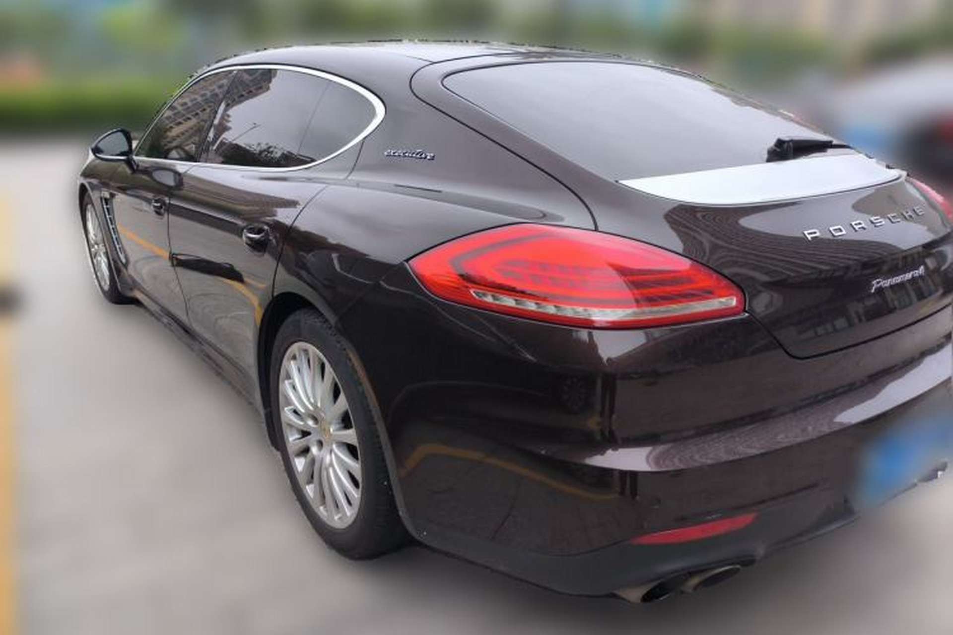Used Porsche Panamera 2014 Panamera 4 Executive 3.0T Rear Left 45 Deg