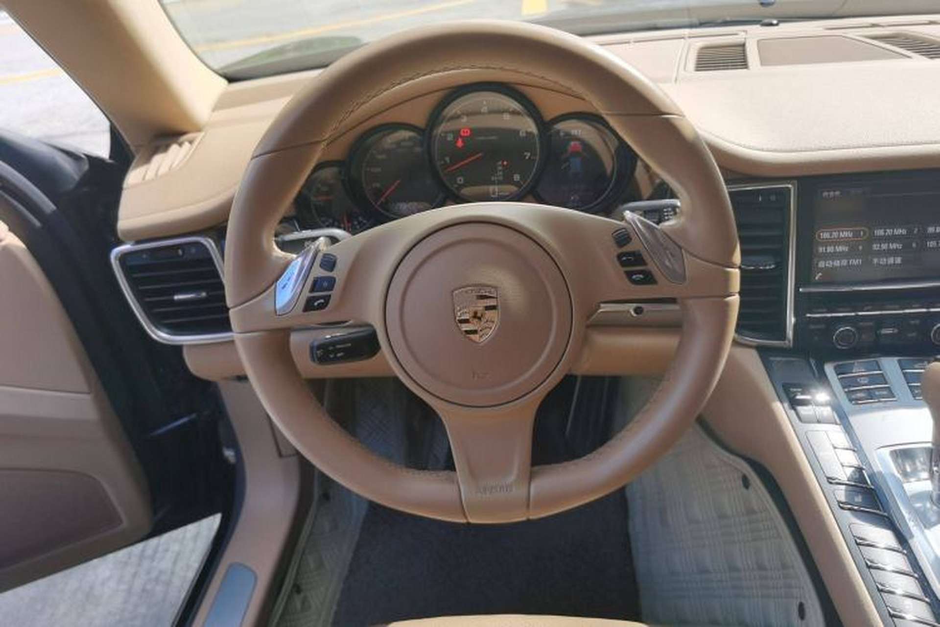 Used Porsche Panamera 2014 Panamera 3.0T Steering Wheel