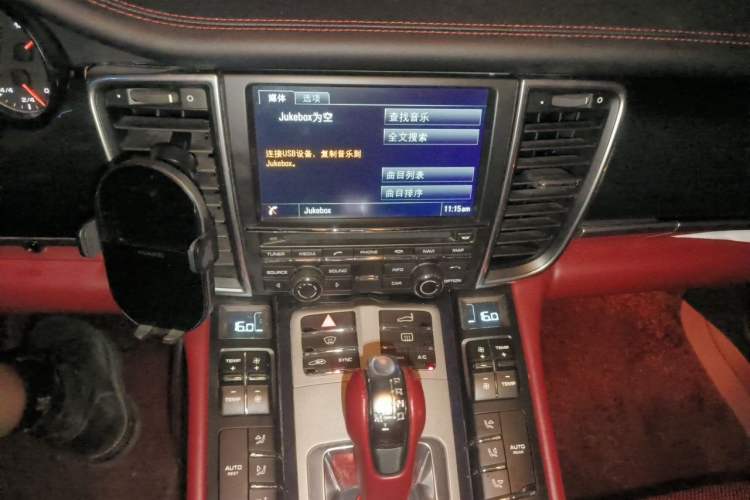 Used Porsche Panamera 2014 Panamera 4 3.0T Audio And AC Panel