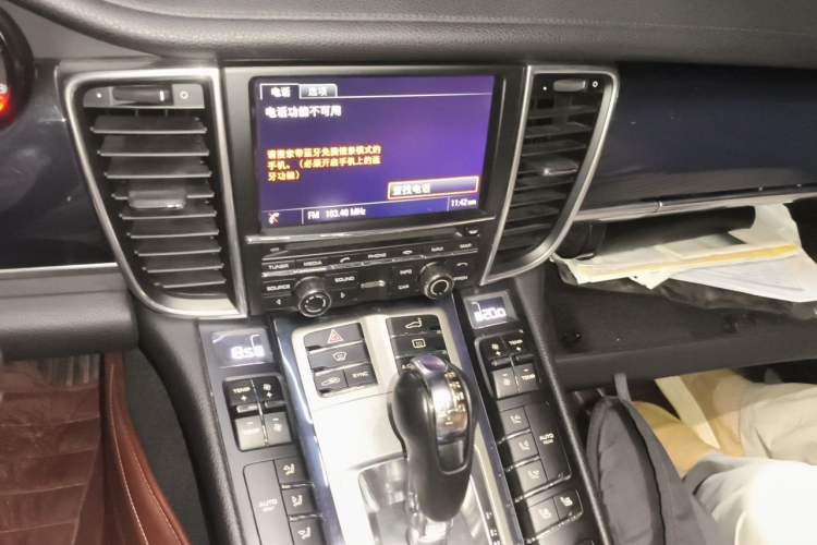 Used Porsche Panamera 2014 Panamera 4 Executive 3.0T Audio And AC Panel