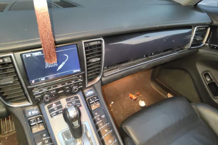 Used Porsche Panamera 2014 Panamera 4 3.0T Audio And AC Panel