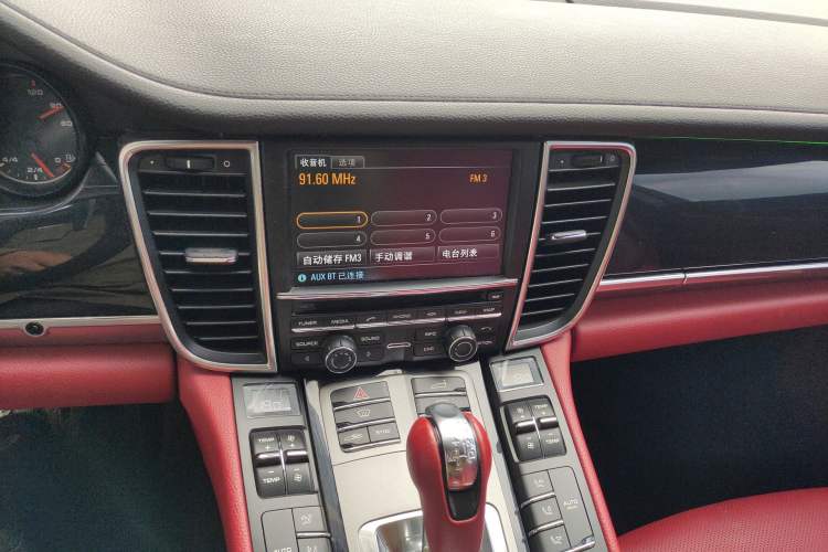 Used Porsche Panamera 2014 Panamera 3.0T Audio And AC Panel