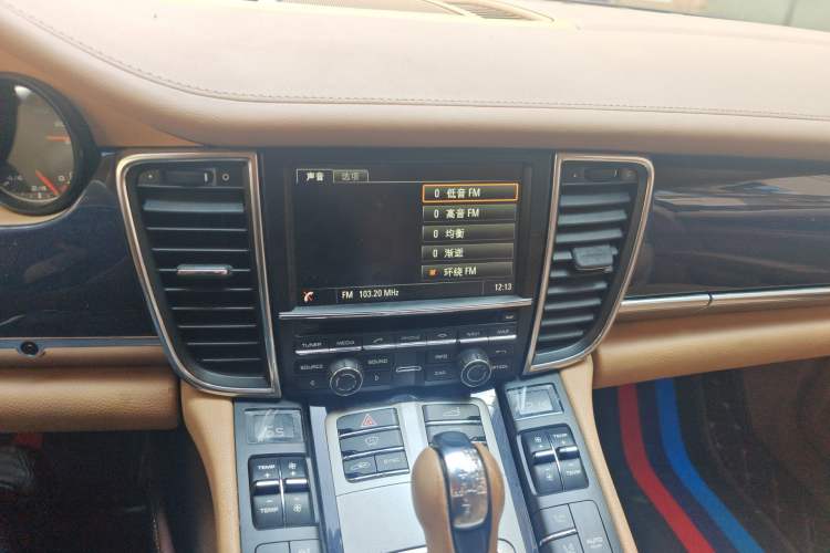 Used Porsche Panamera 2014 Panamera 4 3.0T Audio And AC Panel