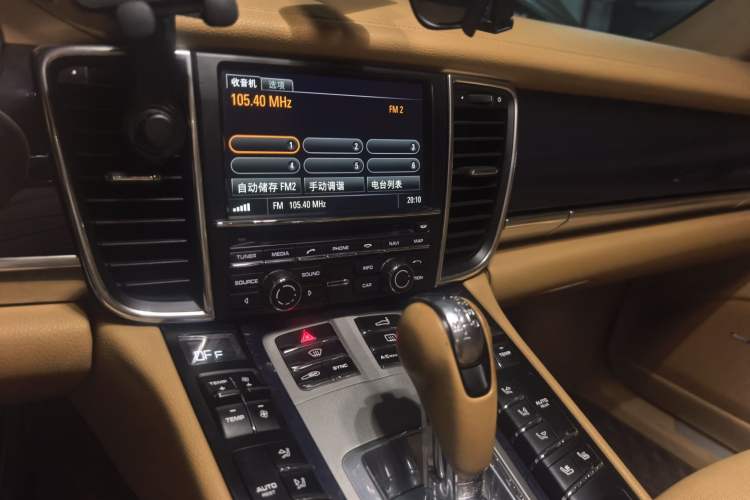 Used Porsche Panamera 2014 Panamera S Executive 3.0T Audio And AC Panel
