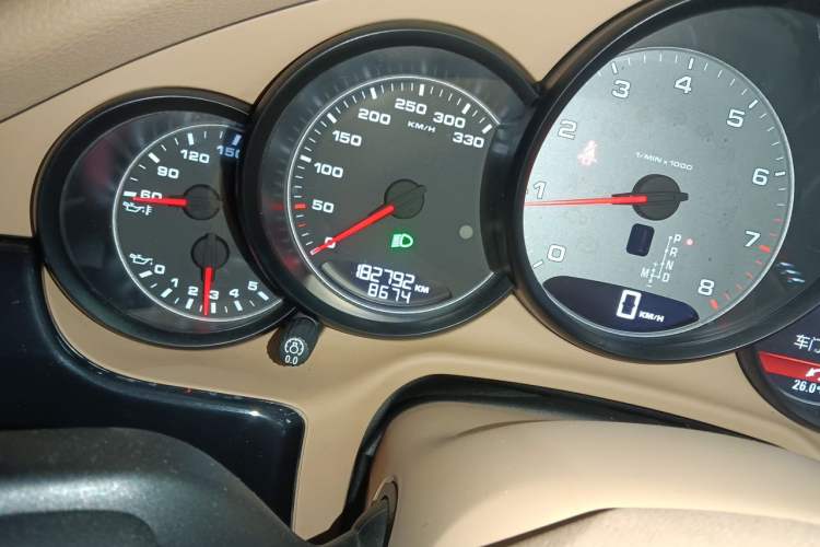 Used Porsche Panamera 2014 Panamera 4S Executive 3.0T Odometer Close Up