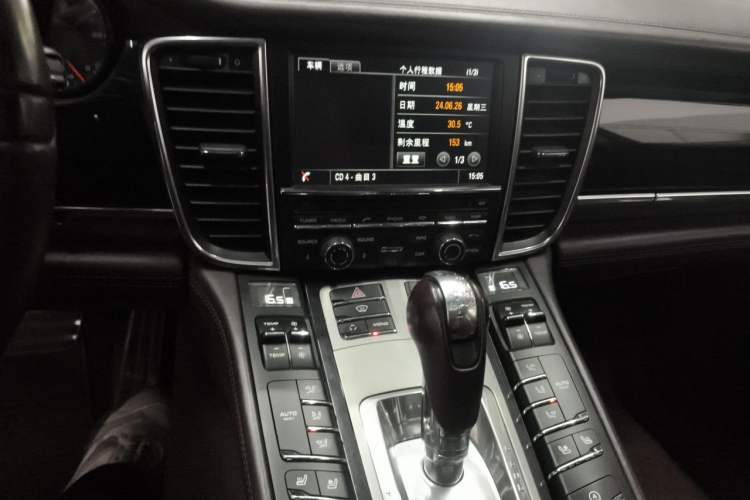 Used Porsche Panamera 2014 Panamera 3.0T Audio And AC Panel