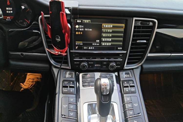 Used Porsche Panamera 2014 Panamera 3.0T Audio And AC Panel