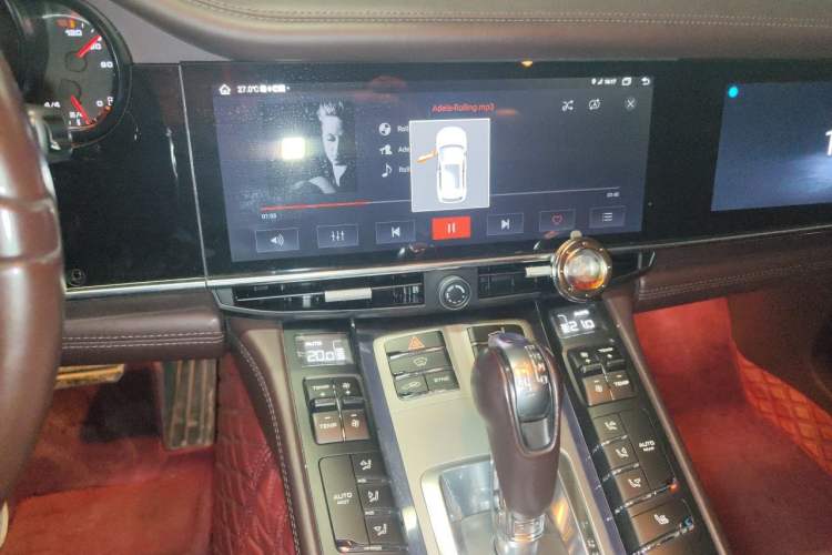 Used Porsche Panamera 2014 Panamera 4 3.0T Audio And AC Panel