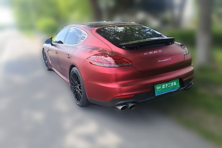 Used Porsche Panamera 2014 Panamera 4 3.0T Rear Left 45 Deg