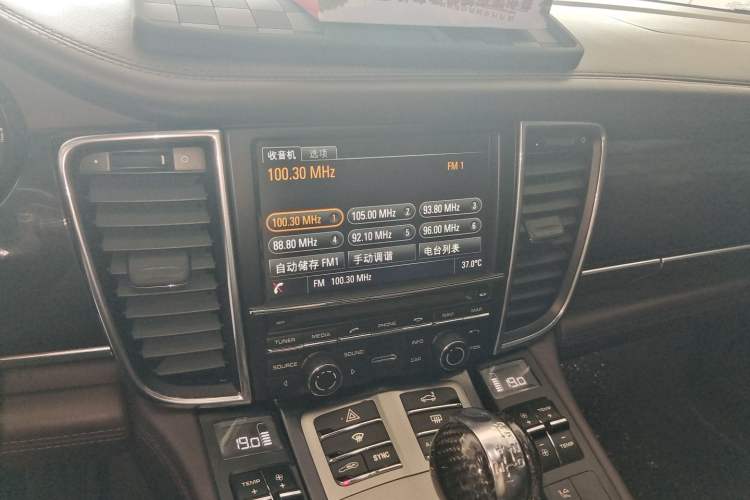 Used Porsche Panamera 2014 Panamera 4 3.0T Audio And AC Panel