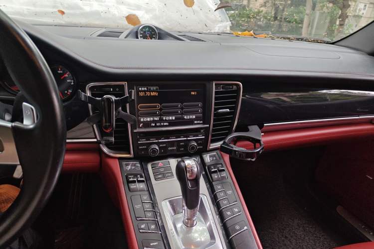Used Porsche Panamera 2014 Panamera 3.0T Audio And AC Panel