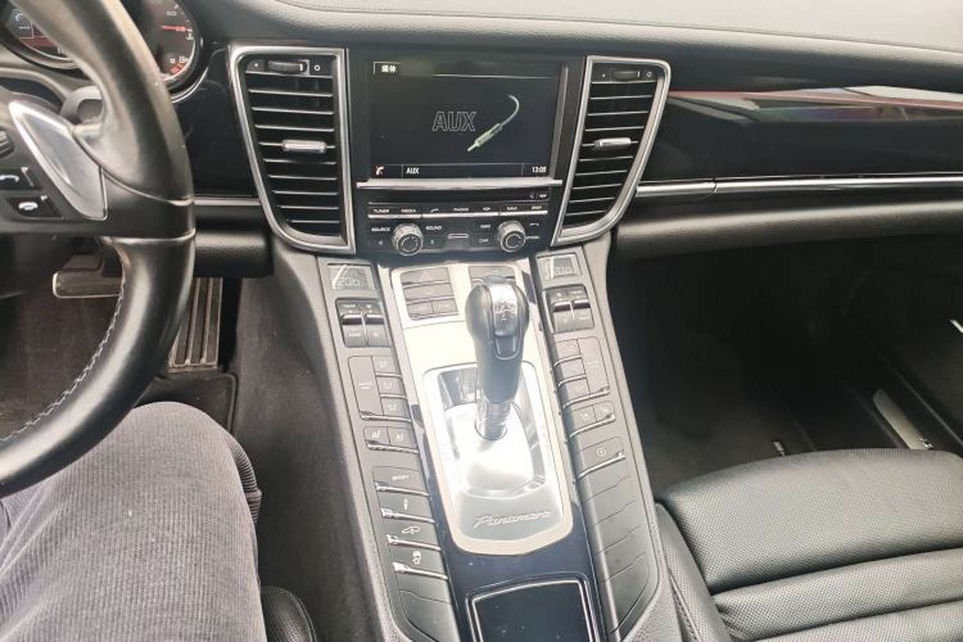 Used Porsche Panamera 2014 Panamera 3.0T Audio And AC Panel