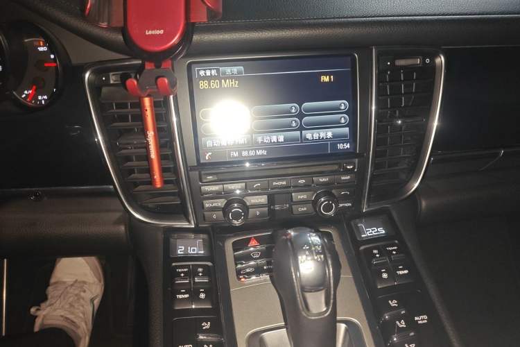 Used Porsche Panamera 2014 Panamera 4 3.0T Audio And AC Panel