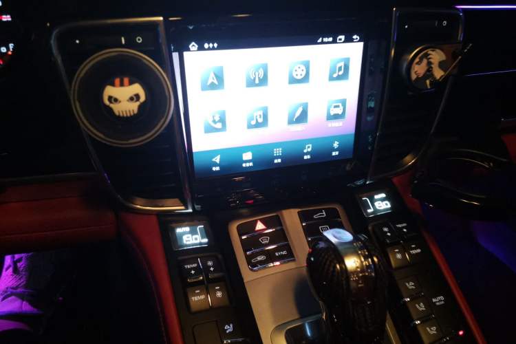 Used Porsche Panamera 2014 Panamera 4 3.0T Audio And AC Panel