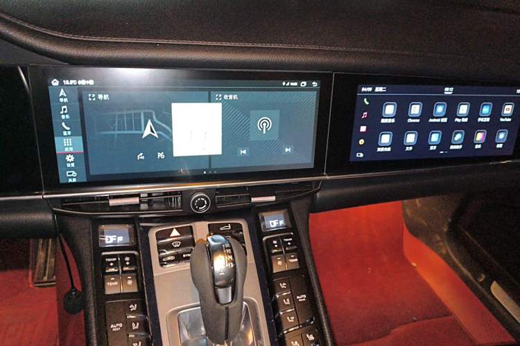Used Porsche Panamera 2014 Panamera 3.0T Audio And AC Panel