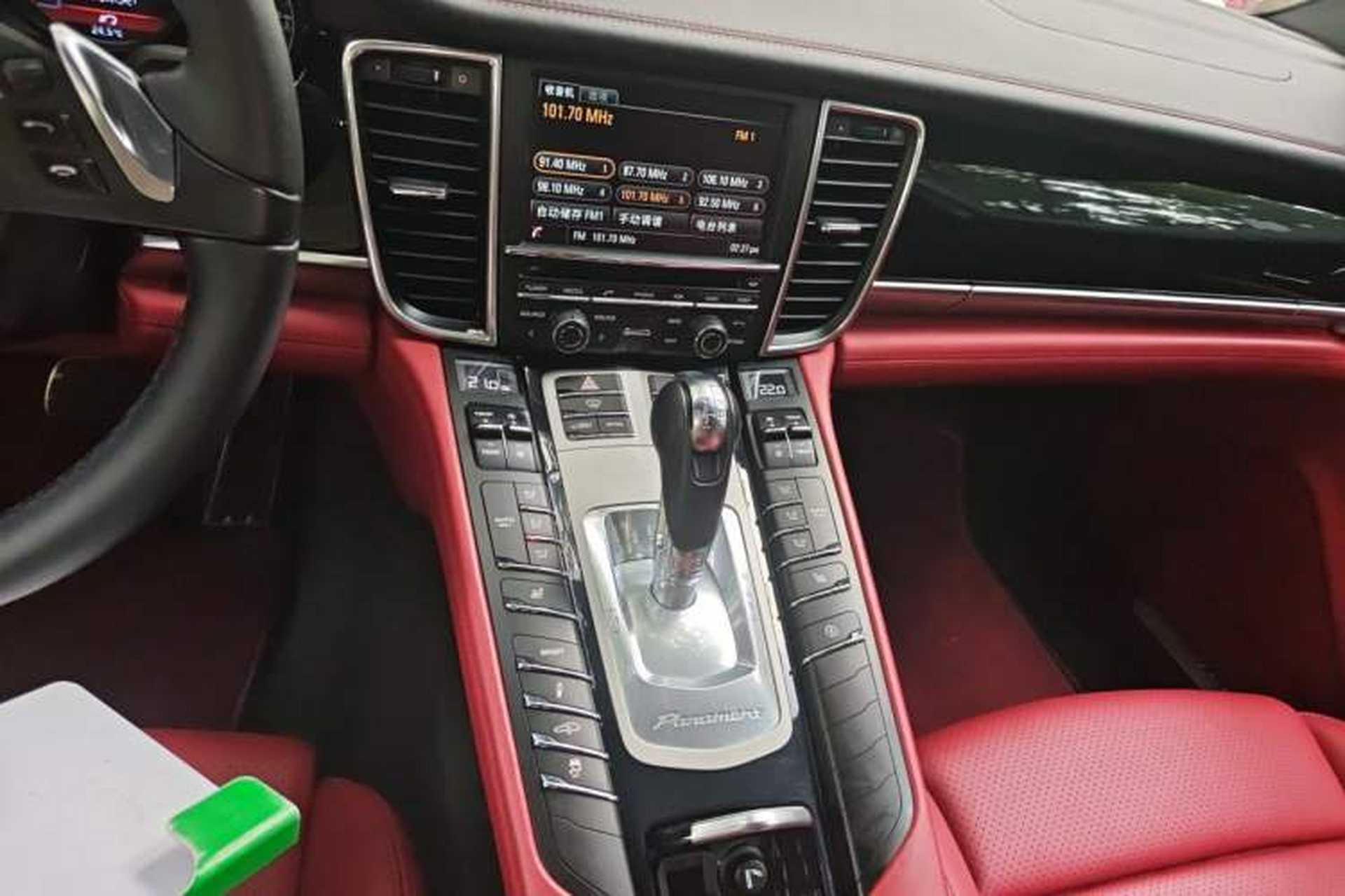 Used Porsche Panamera 2014 Panamera 3.0T Audio And AC Panel