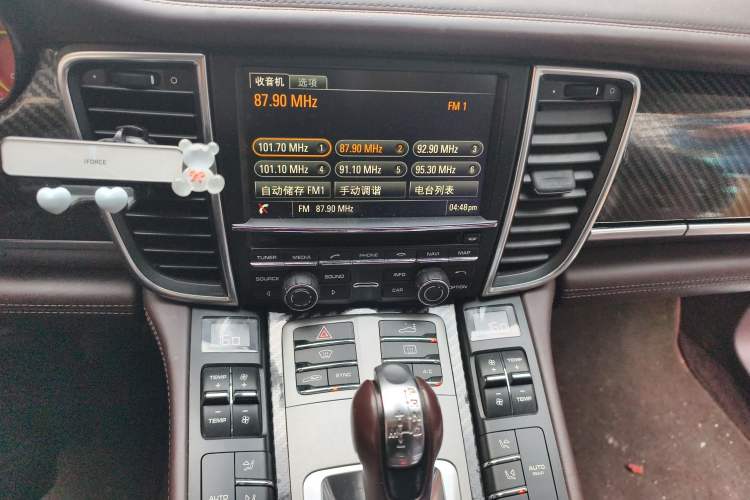 Used Porsche Panamera 2014 Panamera S Executive 3.0T Audio And AC Panel