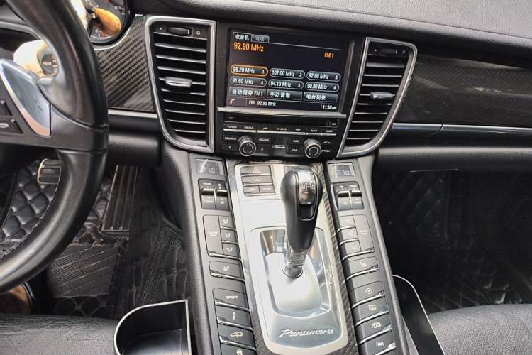 Used Porsche Panamera 2014 Panamera 3.0T Audio And AC Panel