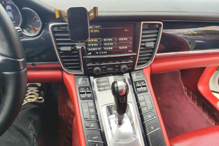 Used Porsche Panamera 2014 Panamera 3.0T Audio And AC Panel