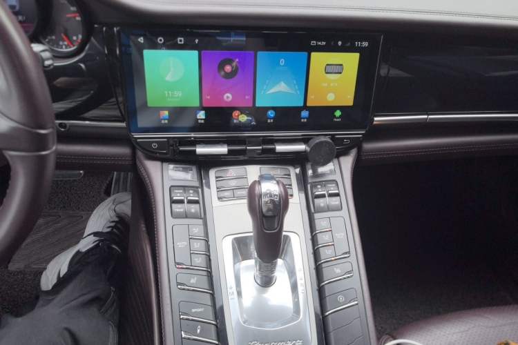 Used Porsche Panamera 2014 Panamera 3.0T Audio And AC Panel