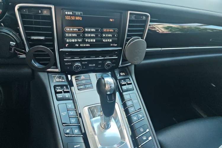 Used Porsche Panamera 2014 Panamera 4S Executive 3.0T Audio And AC Panel