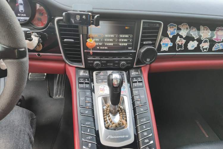 Used Porsche Panamera 2014 Panamera 3.0T Audio And AC Panel