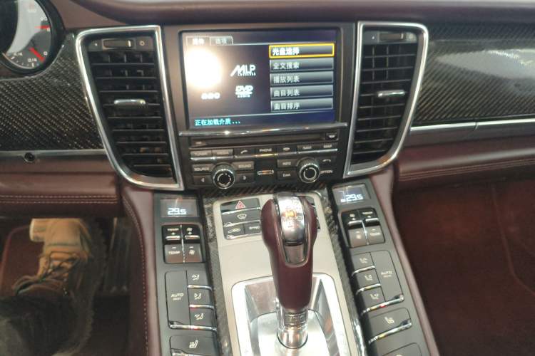 Used Porsche Panamera 2014 Panamera 4 3.0T Audio And AC Panel
