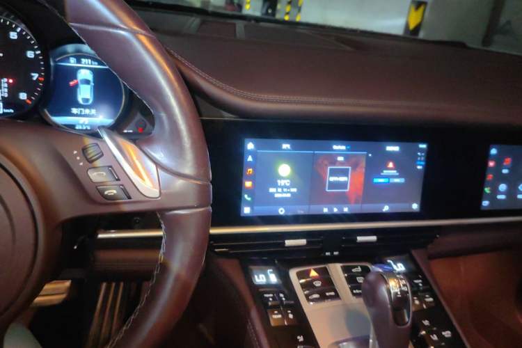 Used Porsche Panamera 2014 Panamera 3.0T Audio And AC Panel
