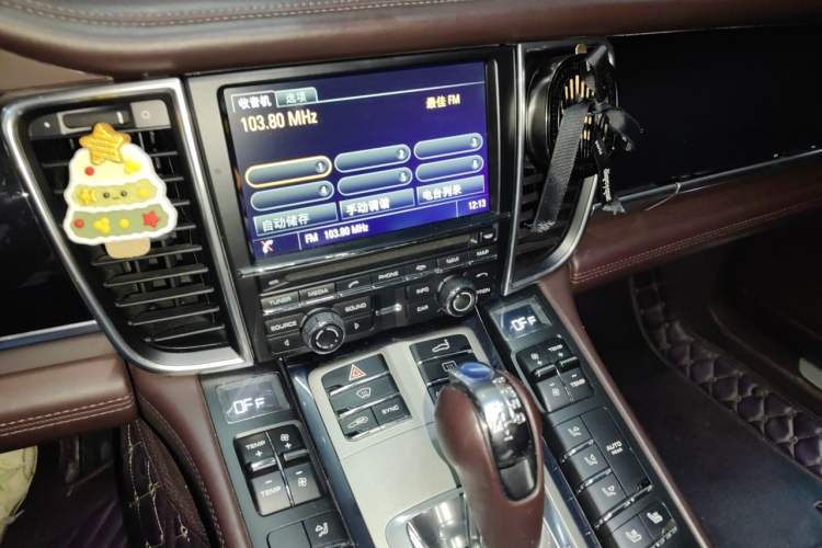 Used Porsche Panamera 2014 Panamera 4S Sport Edition 3.0T Audio And AC Panel