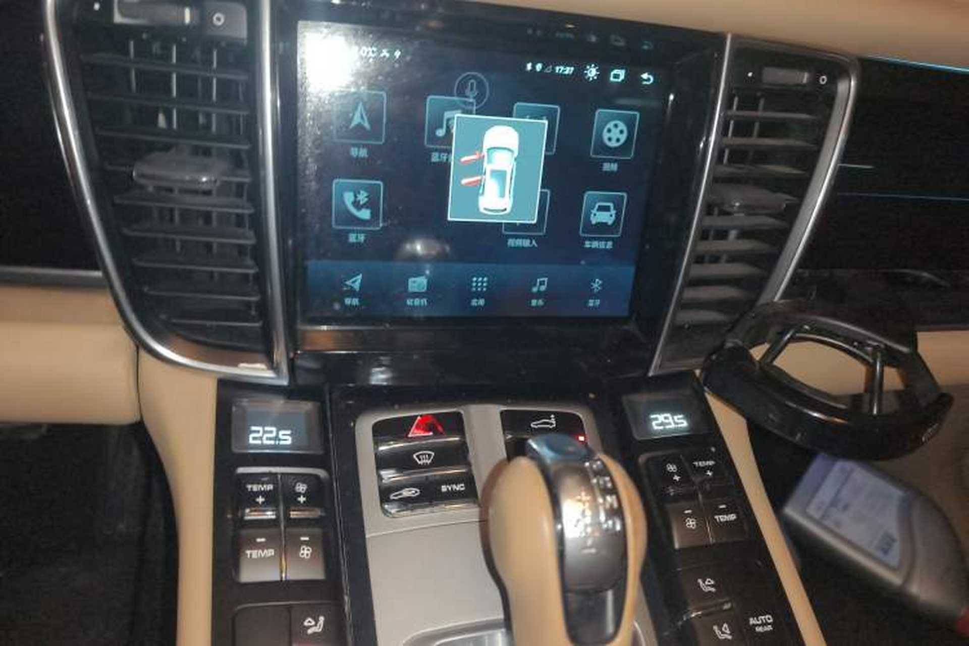 Used Porsche Panamera 2014 Panamera 4 3.0T Audio And AC Panel