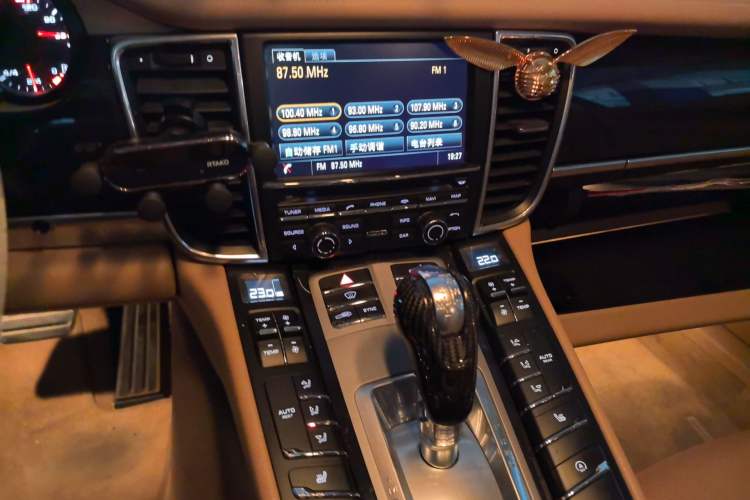 Used Porsche Panamera 2014 Panamera 3.0T Audio And AC Panel