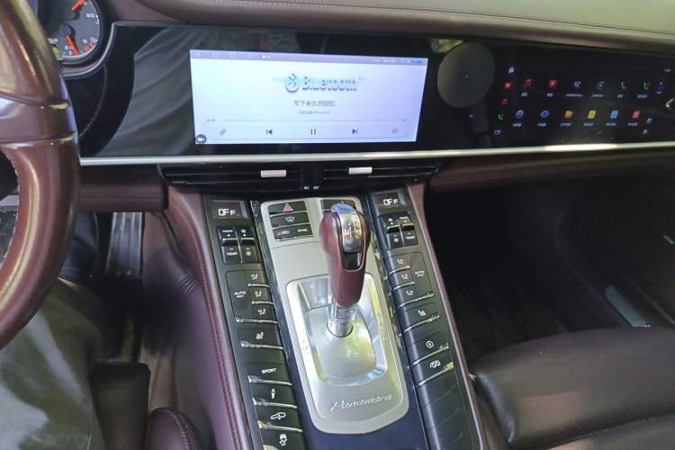 Used Porsche Panamera 2014 Panamera 3.0T Audio And AC Panel